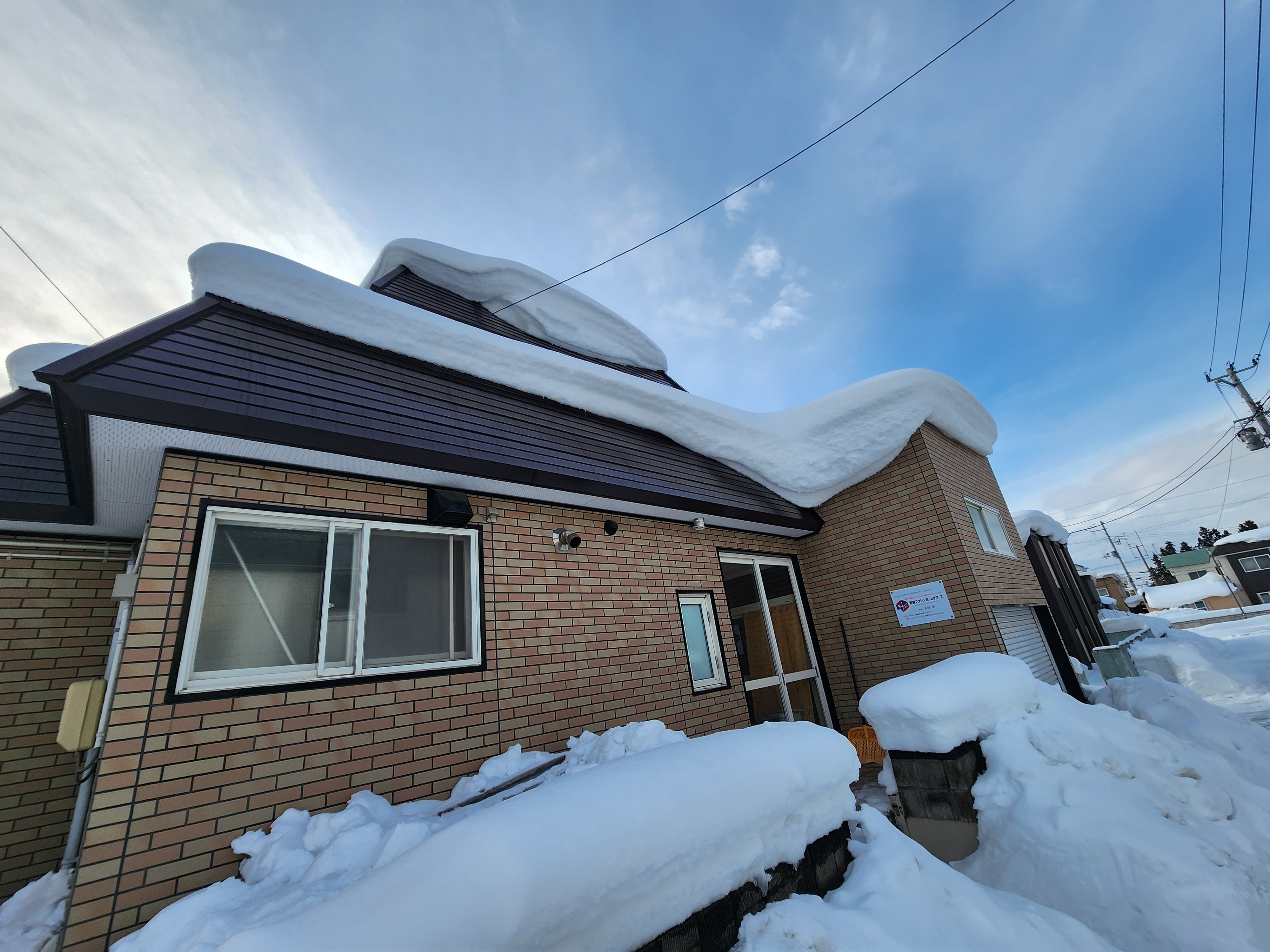 屋根の雪2